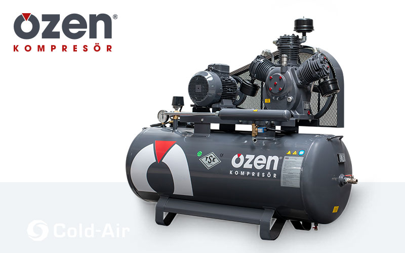 Robustní pístový kompresor ÖZEN řady TK-CK od Cold-Air.