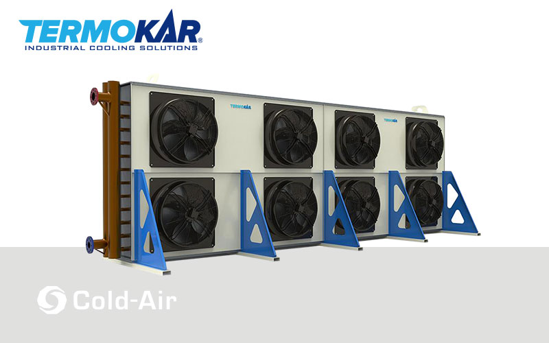 Ventilátorový suchý chladič Termokar (Free-cooling)
